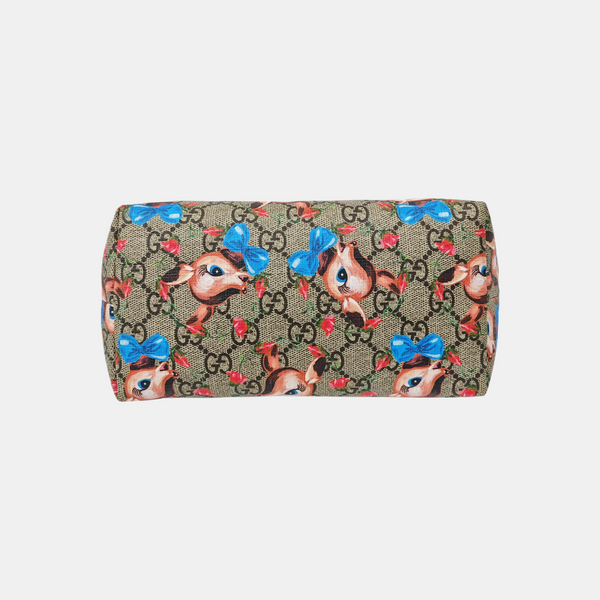 Children’s GG Bucket Monogram Coated Canvas Beige