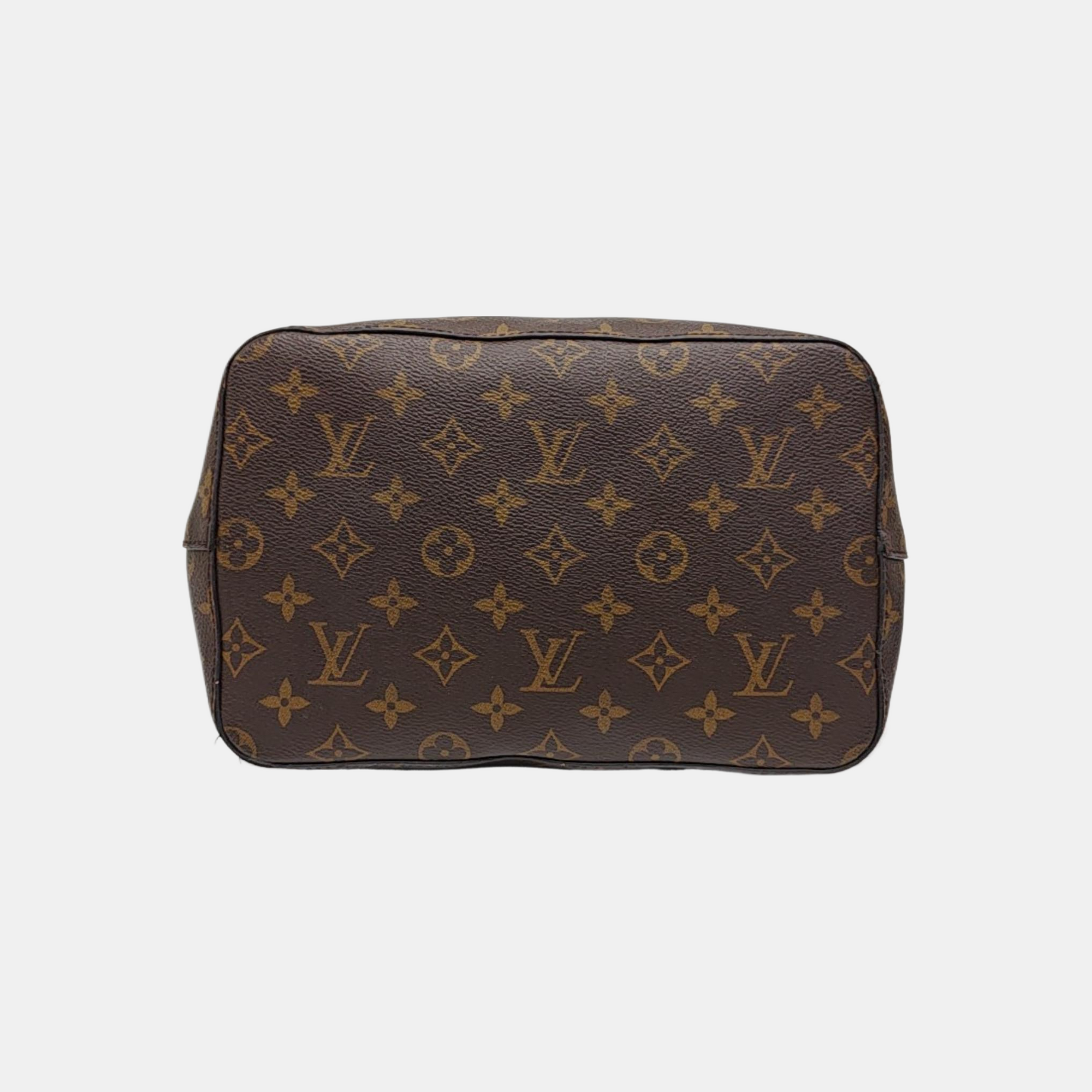 NÉONOÉ MM Monogram Coated Canvas Brown