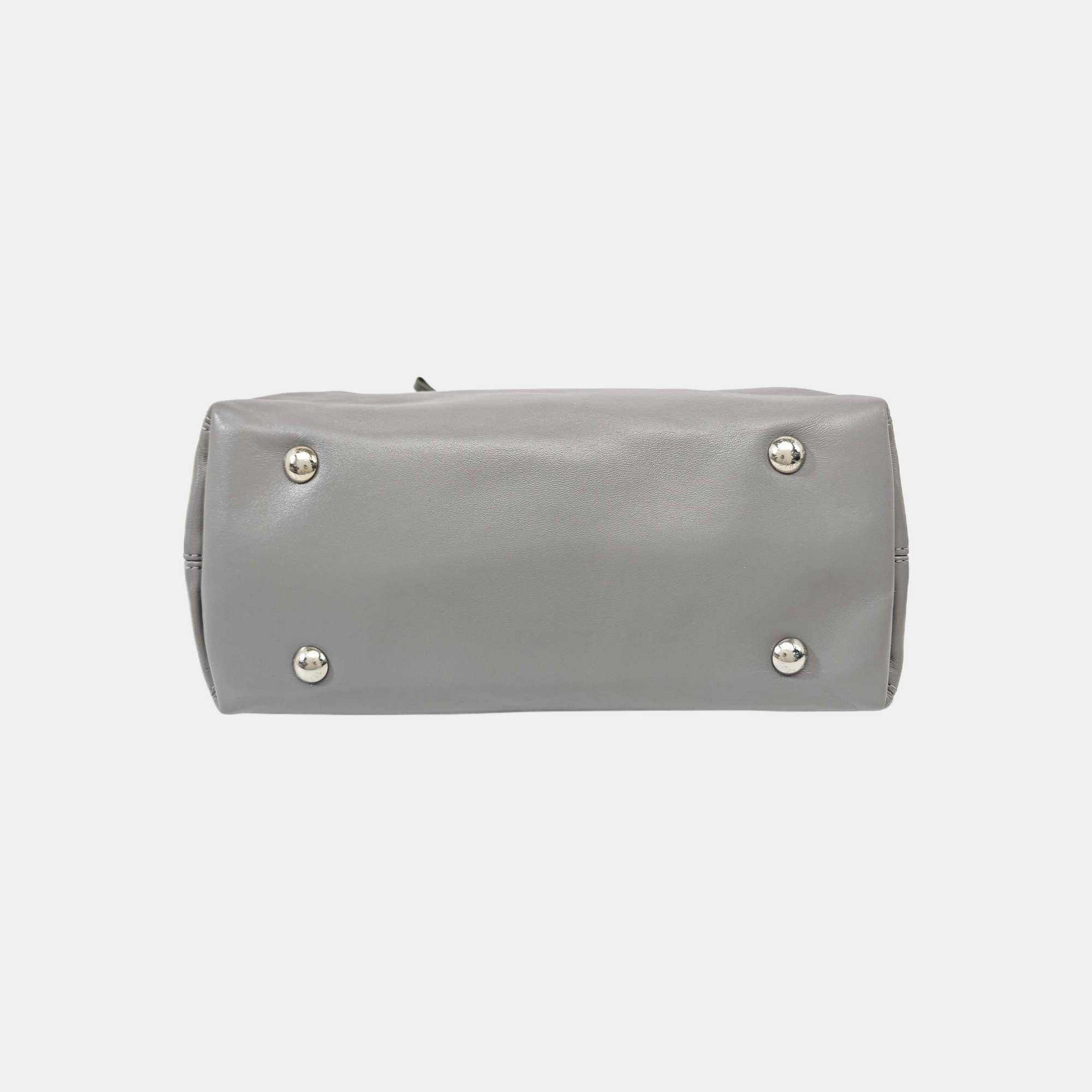 CARRYALL Small Lambskin Gray