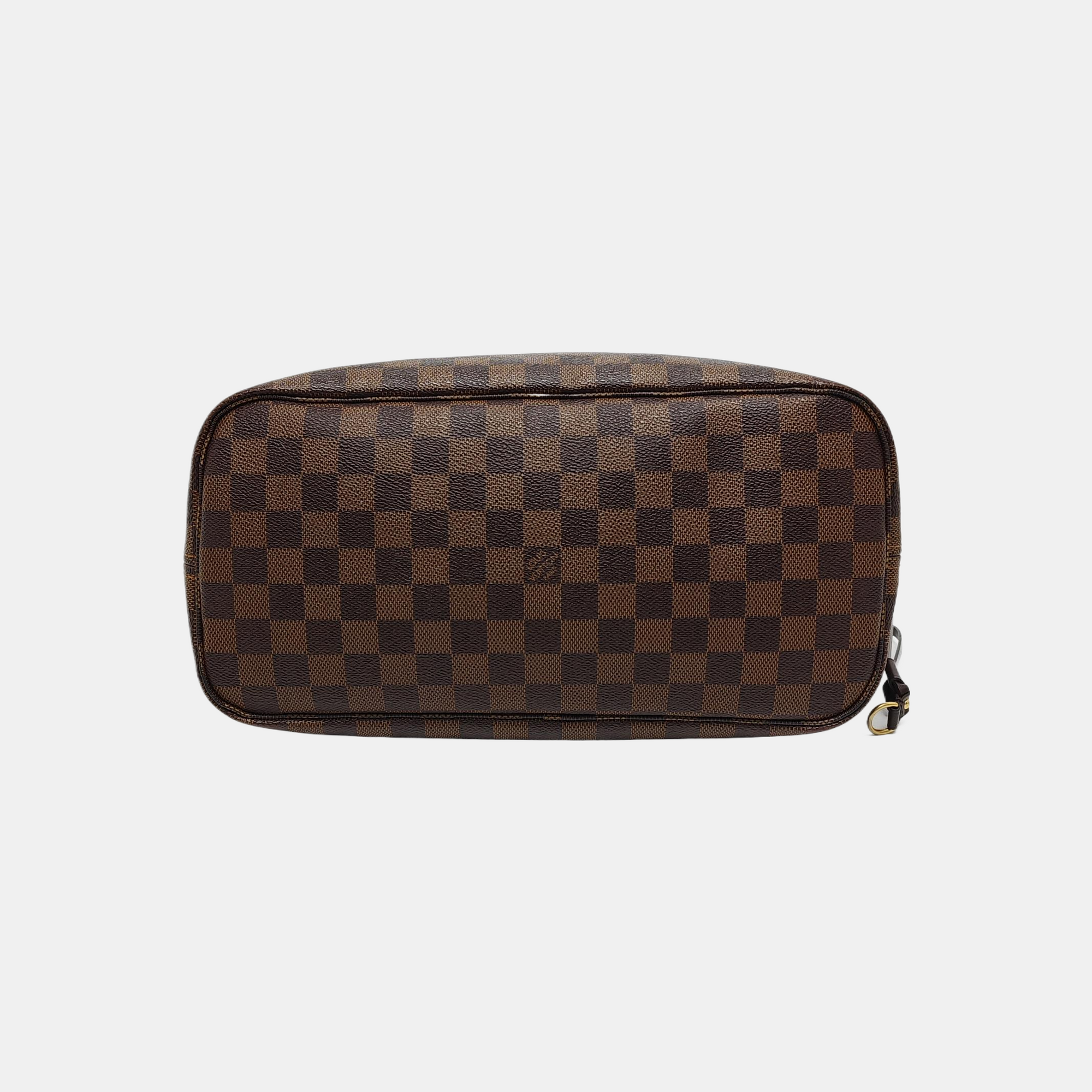 NEVERFULL MM Damier Ebene Coated Canvas Brown