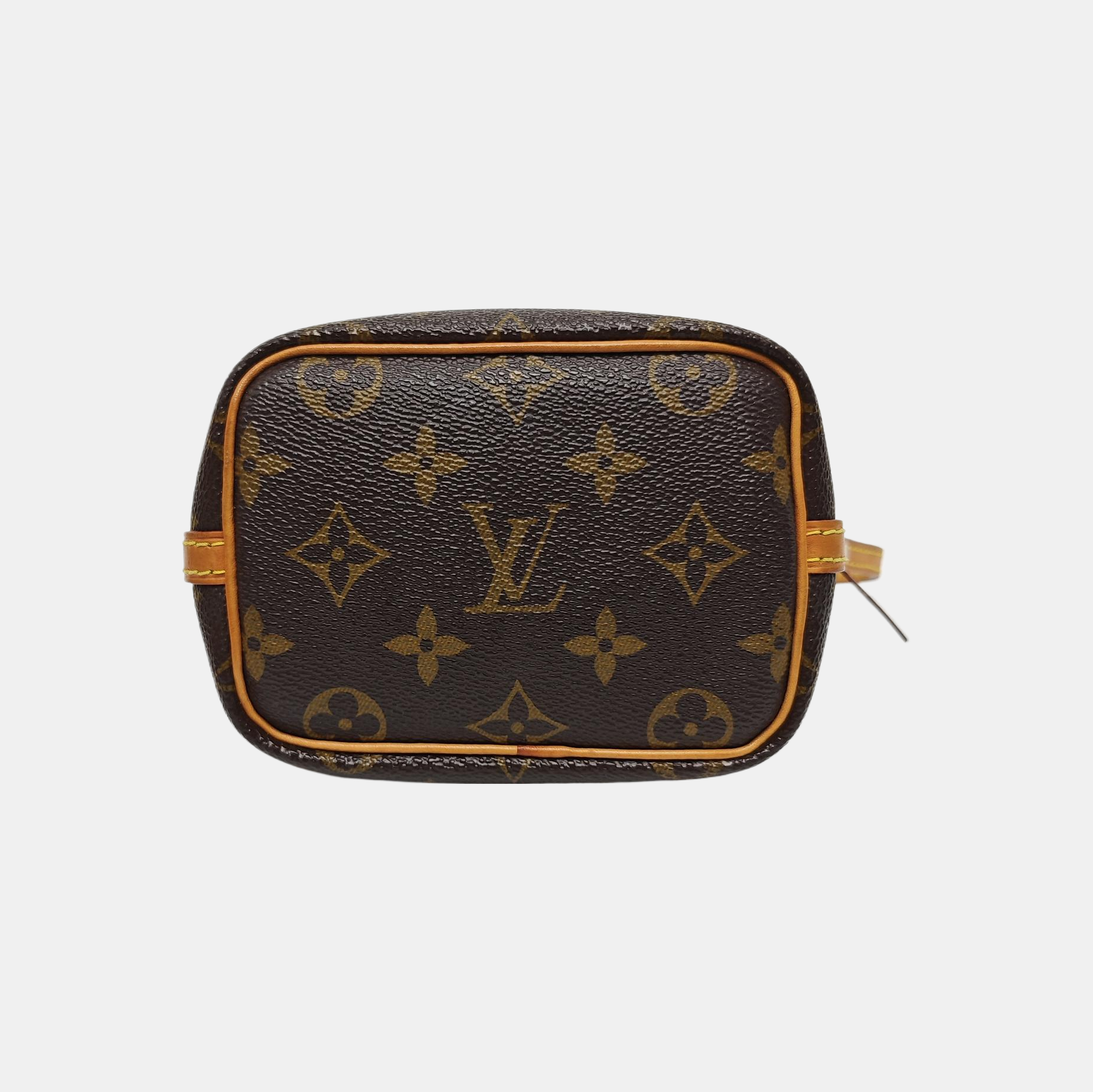 NÉONOÉ Nano Monogram Coated Canvas Brown