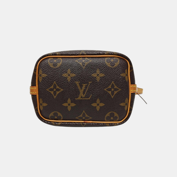 NÉONOÉ Nano Monogram Coated Canvas Brown