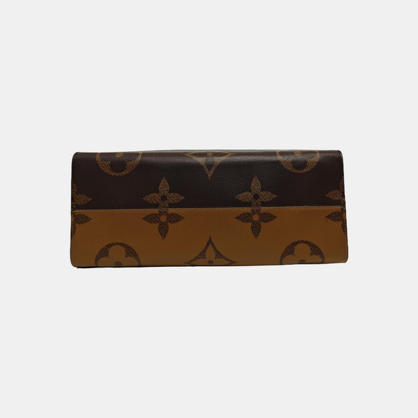 ONTHEGO GM Monogram Coated Canvas Brown