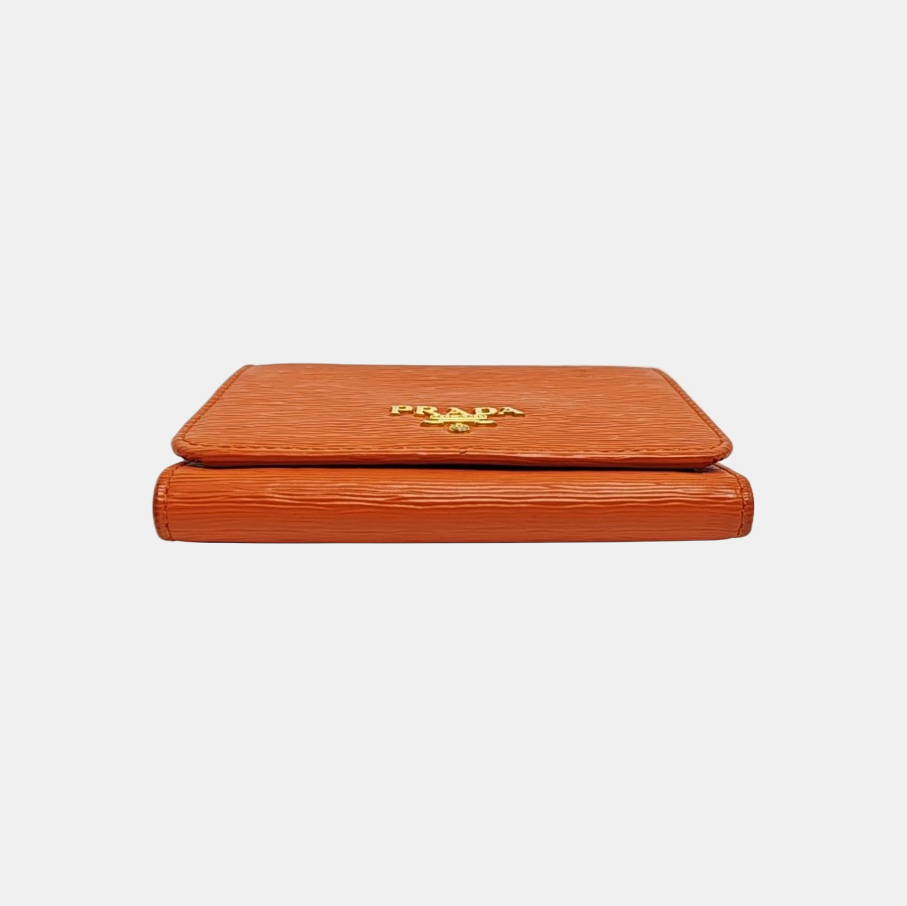 Saffiano Calfskin Wallet Orange