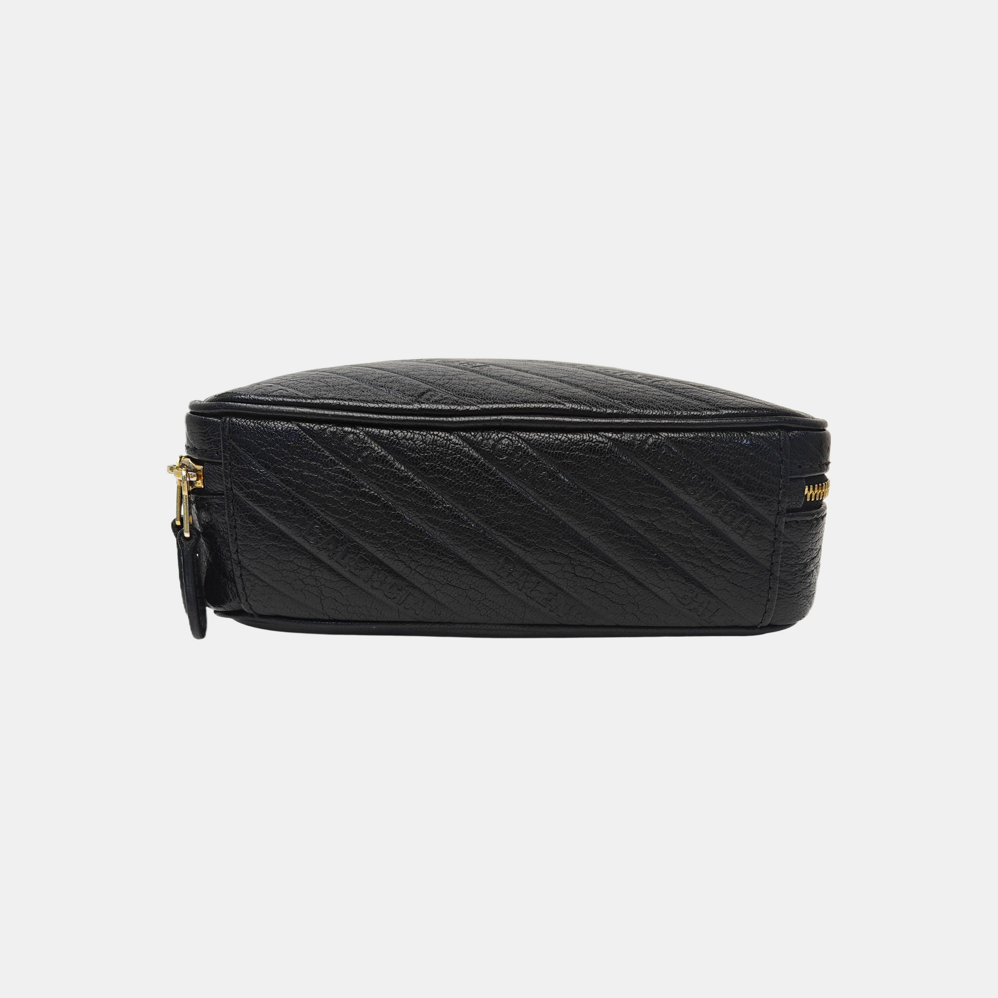 BB Quilted Calfskin Black