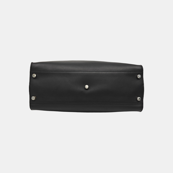 Peekaboo Large Calfskin Black