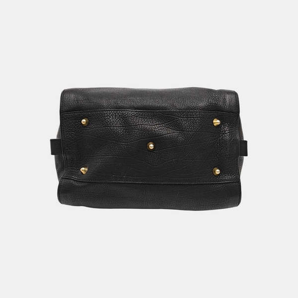 Calfskin Shoulder Bag Black