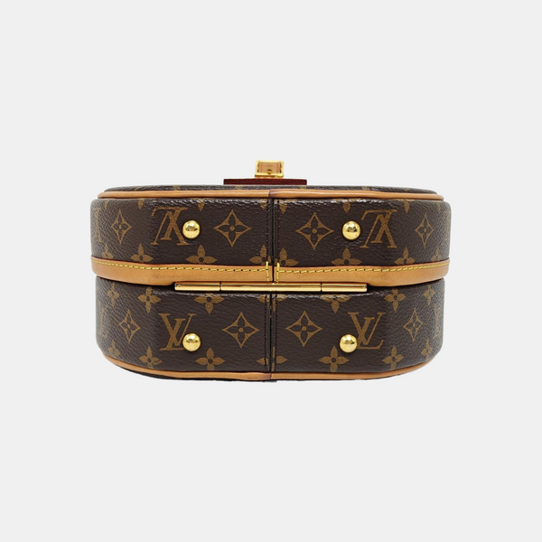 BOITE CHAPEAU PM Monogram Coated Canvas Brown