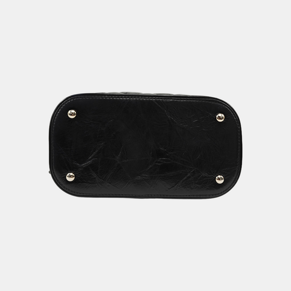 AQUARIUM Quilted Calfskin Black