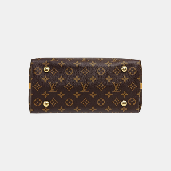 CARRYALL PM Monogram Coated Canvas Brown