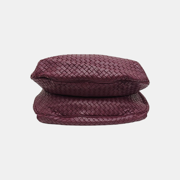 Calfskin Shoulder Bag Purple