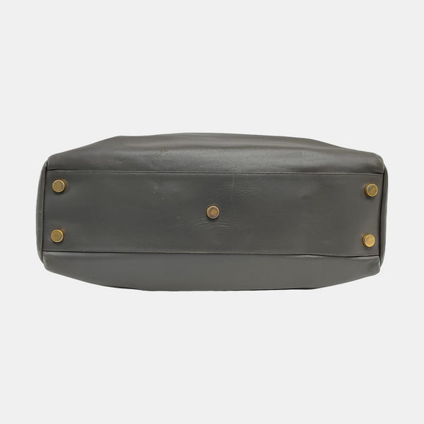 SHOPPING BAG Calfskin Gray