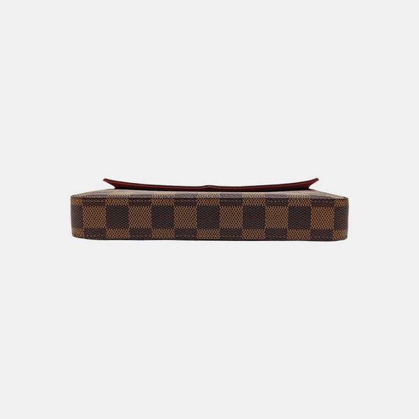 FÉLICIE Damier Ebene Coated Canvas Brown
