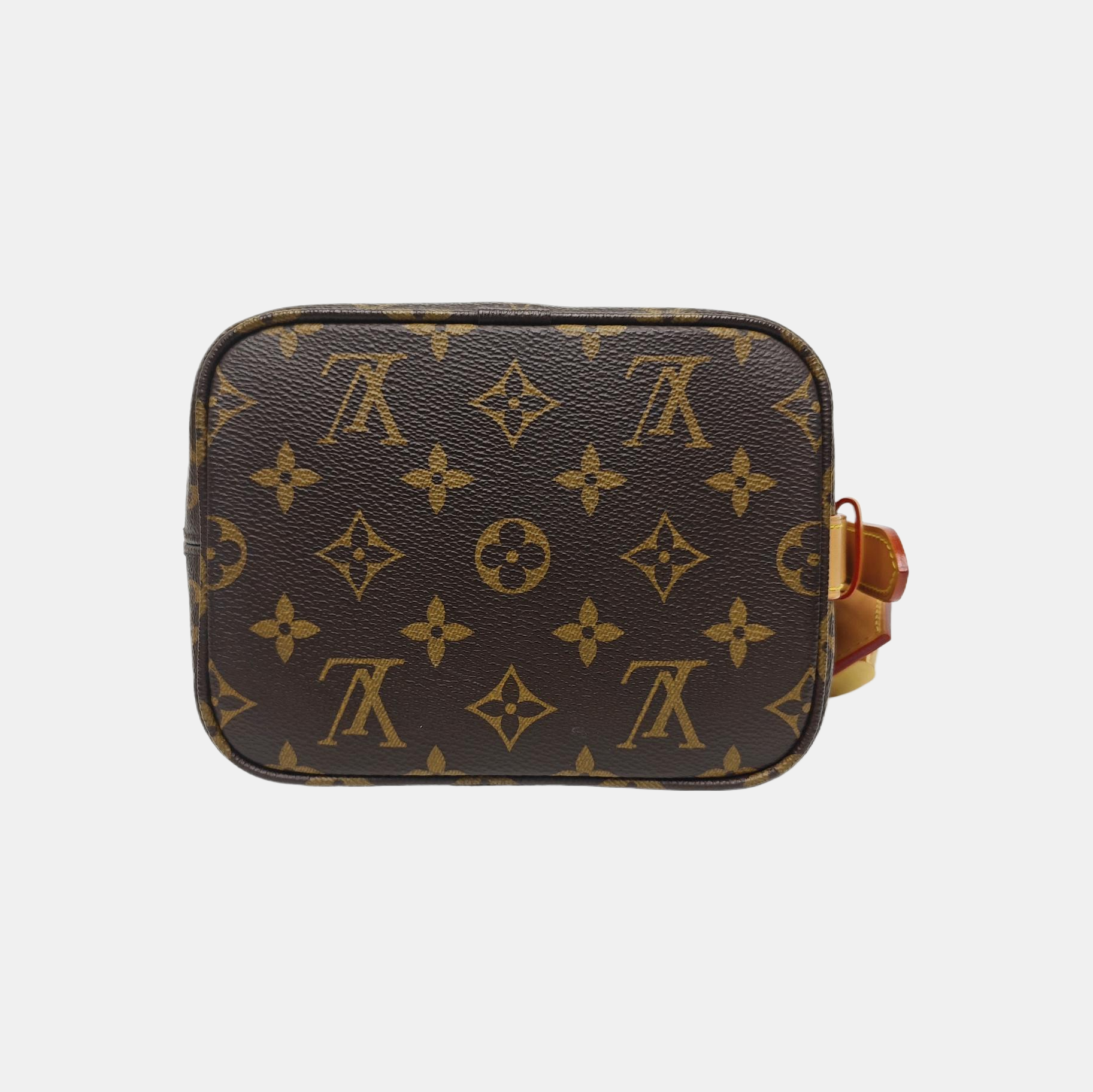 ALL IN Monogram Coated Canvas Brown