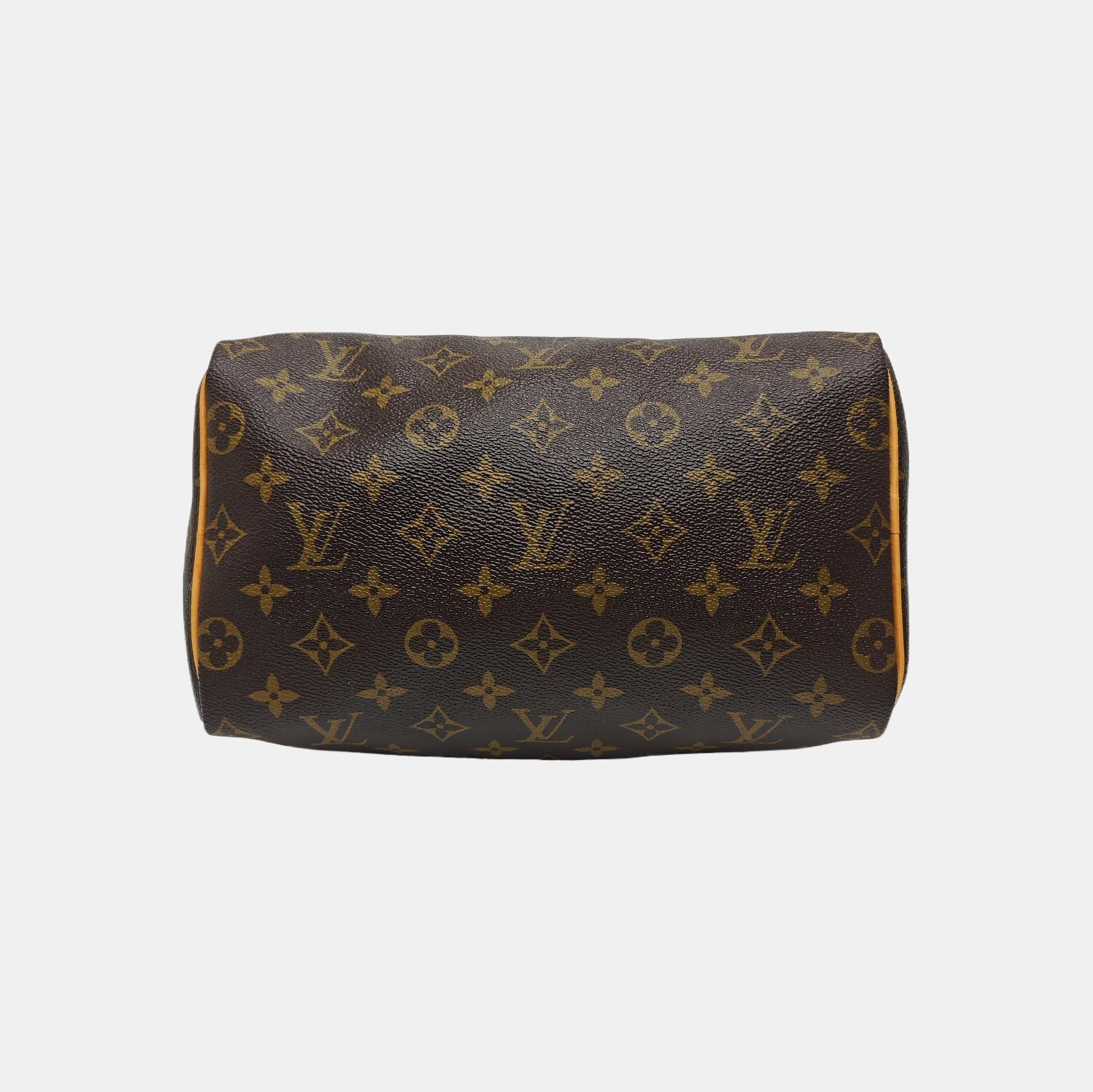 SPEEDY 25 Monogram Coated Canvas Brown