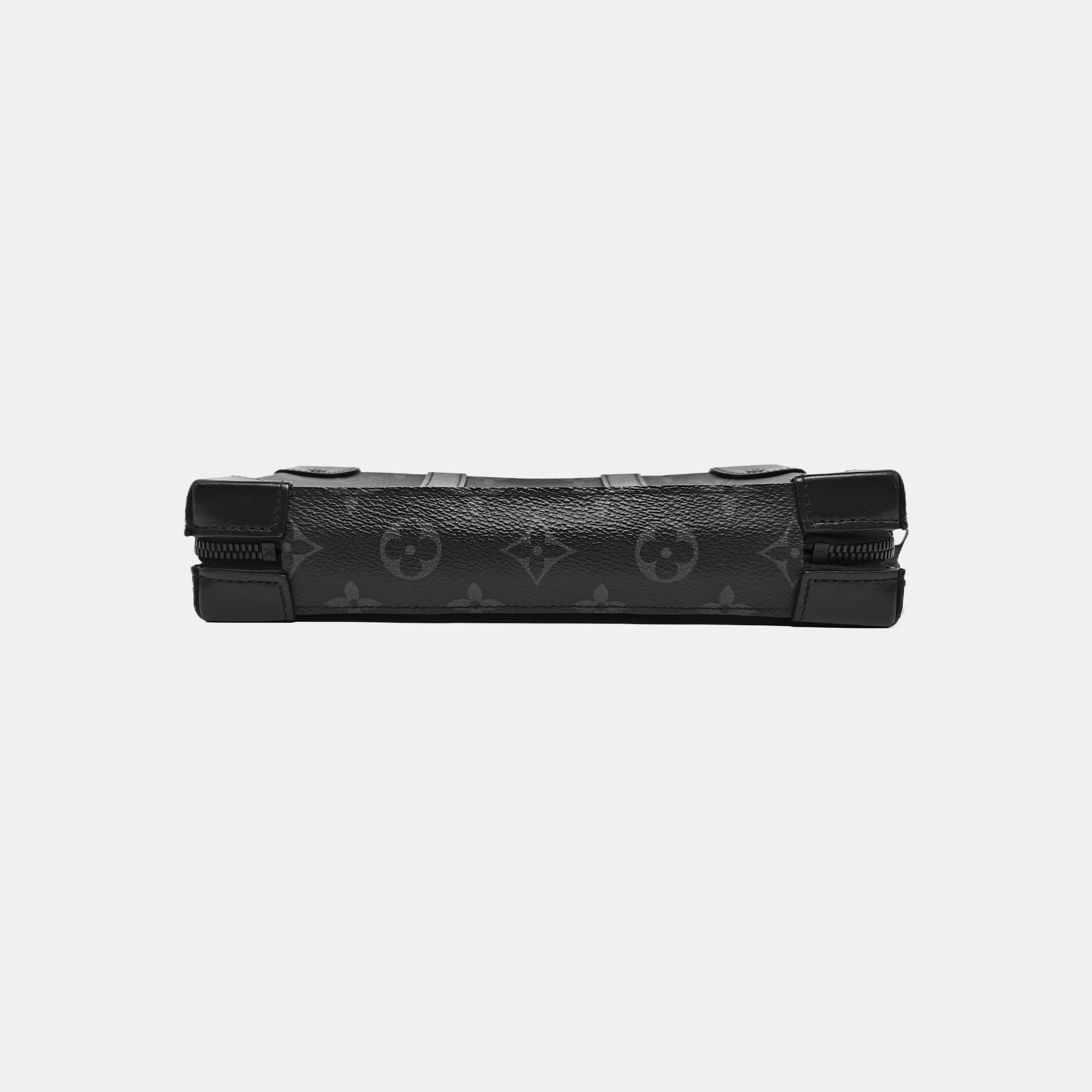 WALLET TRUNK Monogram Coated Canvas Gray