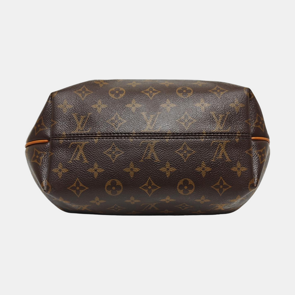 TURENNE PM Monogram Coated Canvas Brown