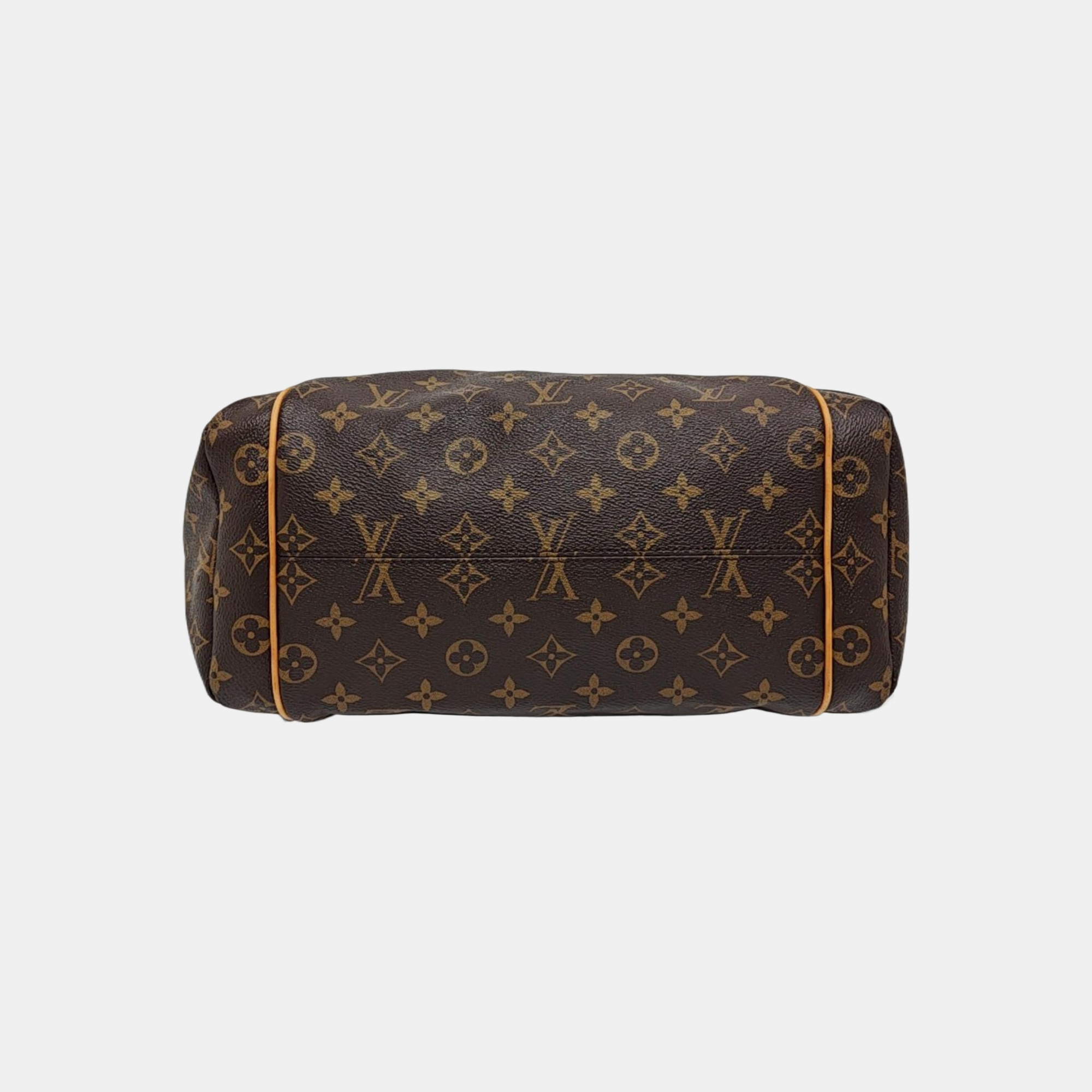 TOTALLY MM Monogram Coated Canvas Brown
