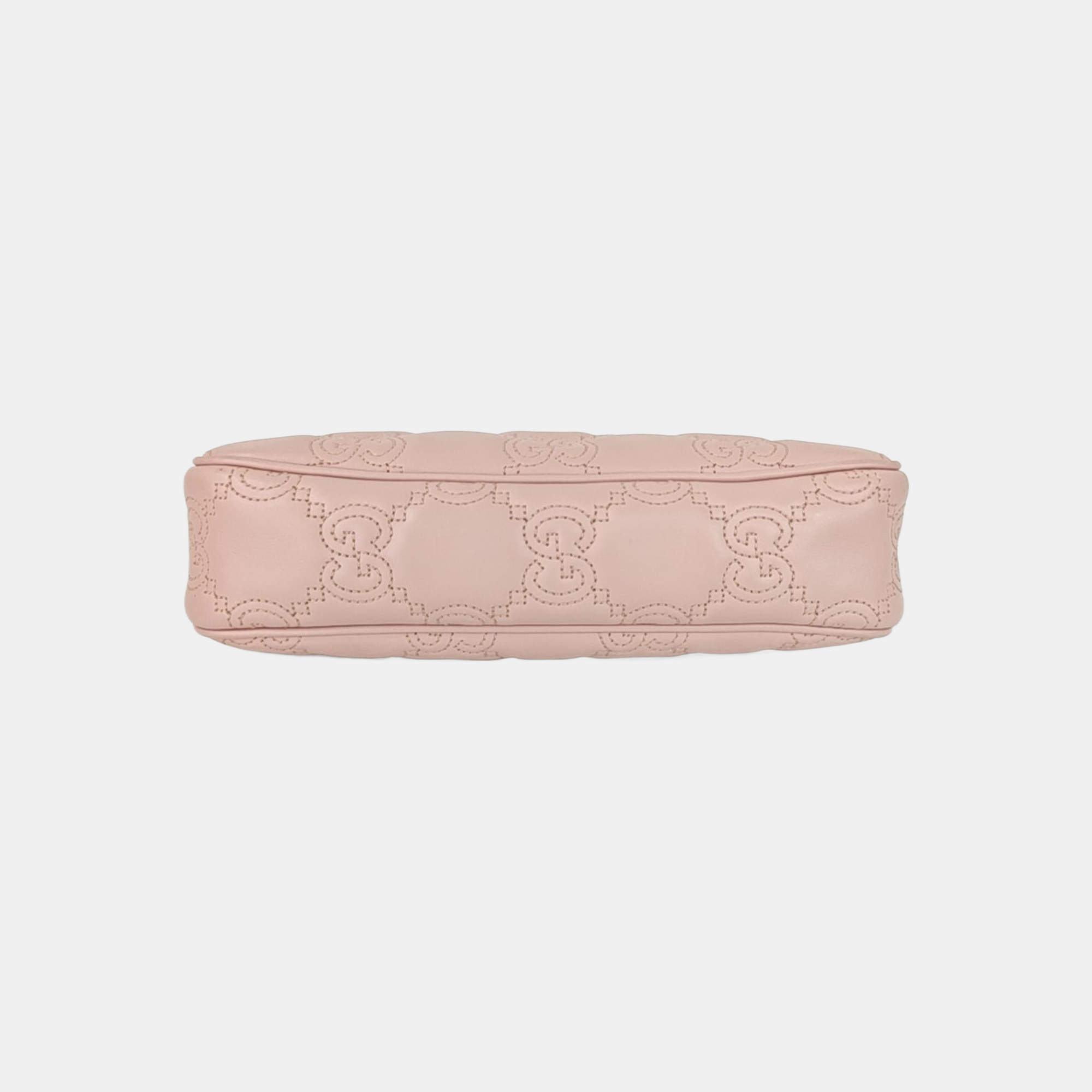 GG Matelassé Quilted Calfskin Pink