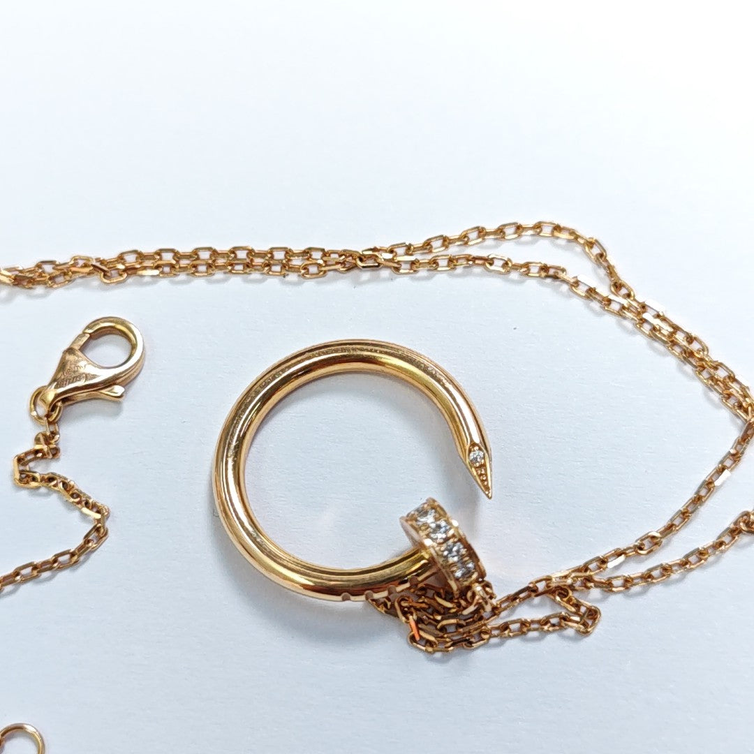 JUSTE UN CLOU 18k Rose Gold Necklace