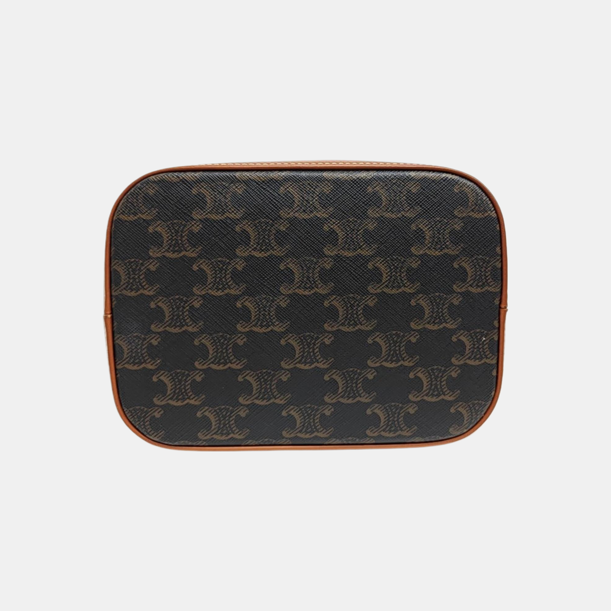 TRIOMPHE CANVAS Small Coated Canvas Brown