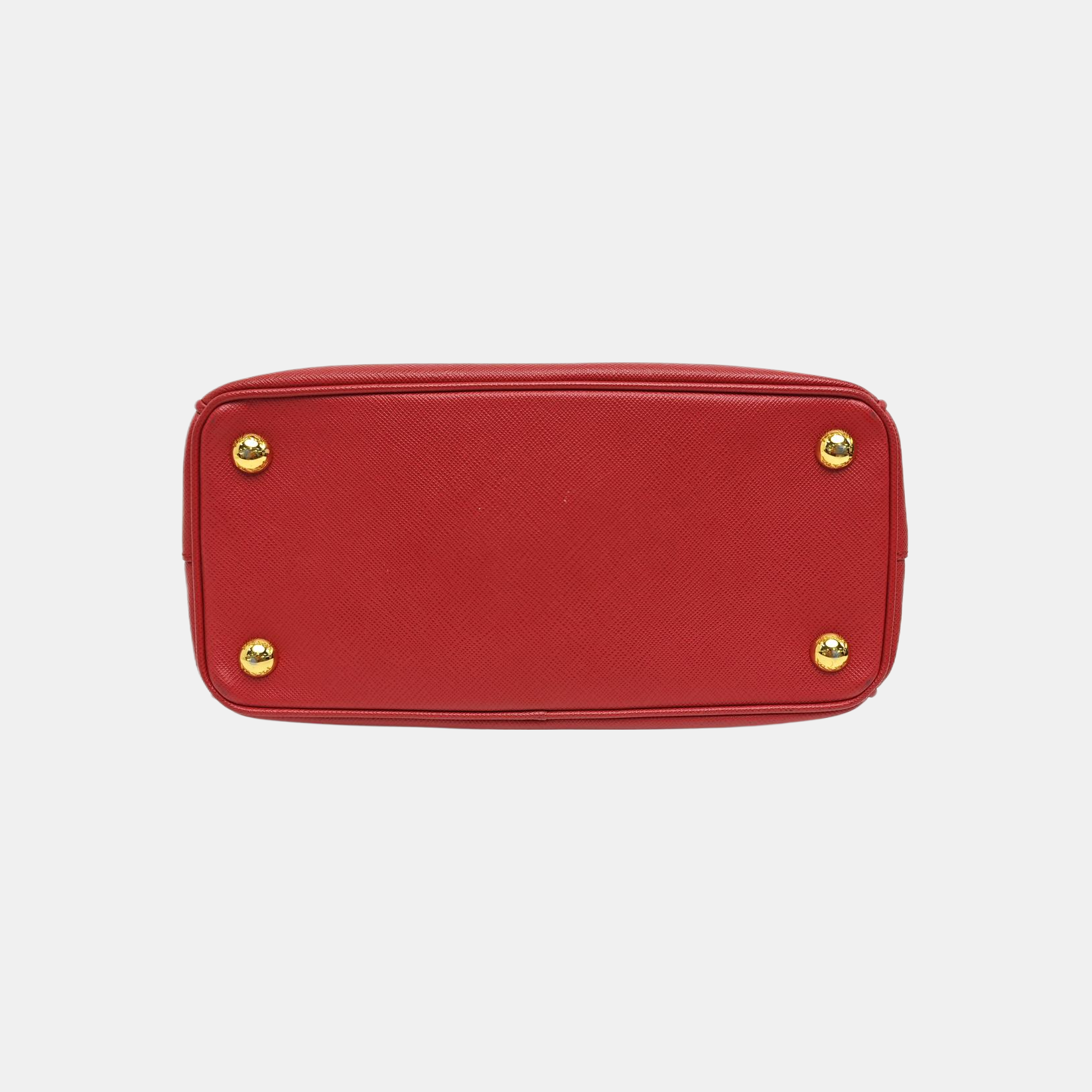 Galleria Small Saffiano Calfskin Red
