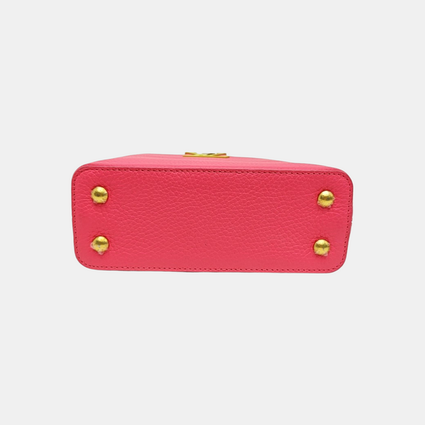 CAPUCINES Mini Calfskin Red