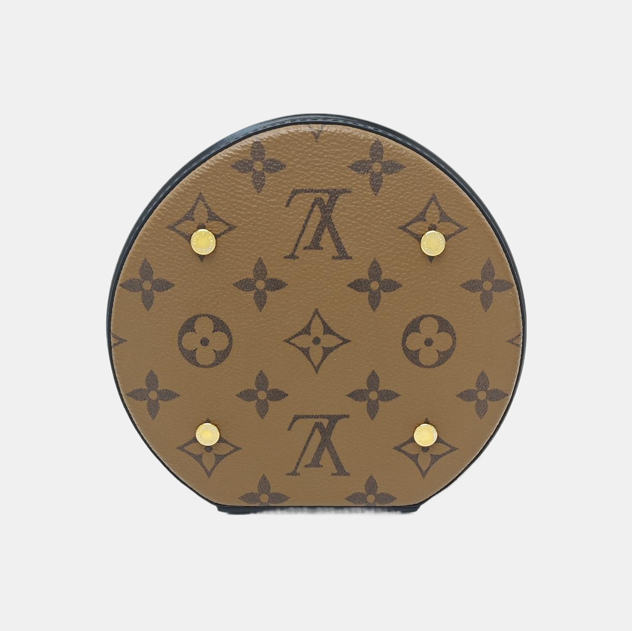 CANNES PM Monogram Coated Canvas Brown
