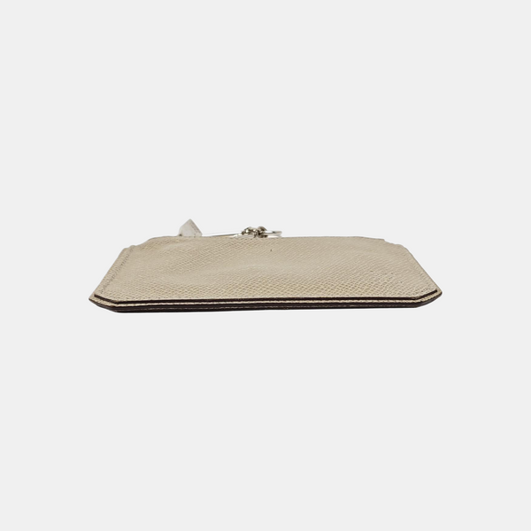Calfskin Key Pouch Gray