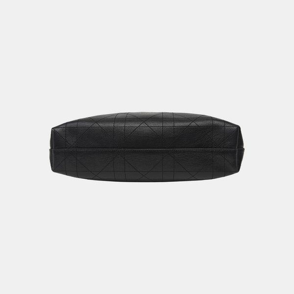 Diorly Medium Cannage Calfskin Black