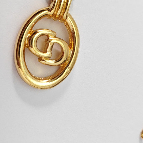 Petit CD Metal Gold Necklace