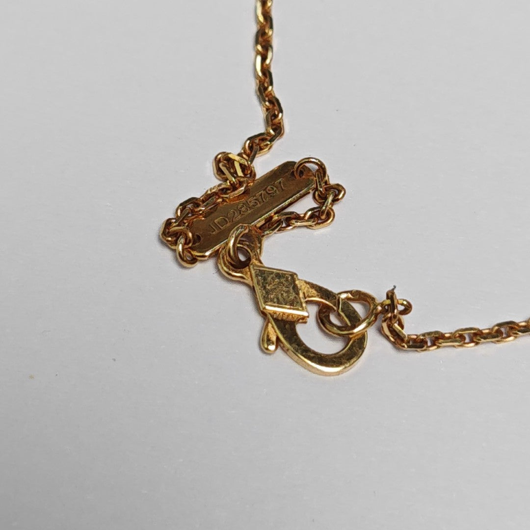Vintage Alhambra 18k Gold Necklace