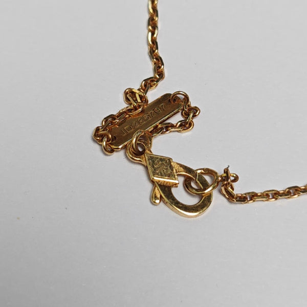 Vintage Alhambra 18k Gold Necklace
