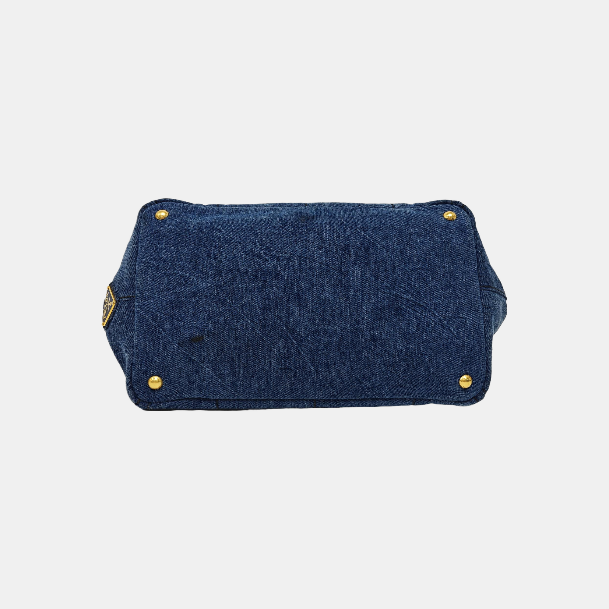Denim Quilted Denim Blue