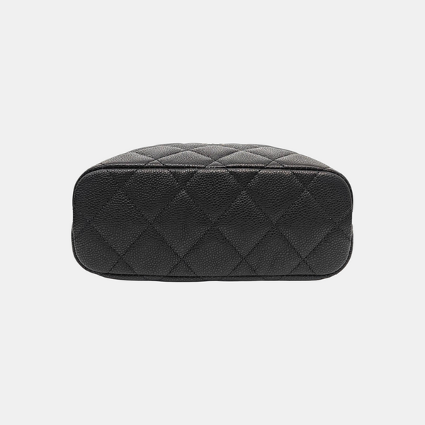 HOBO Quilted Grained Calfskin Black