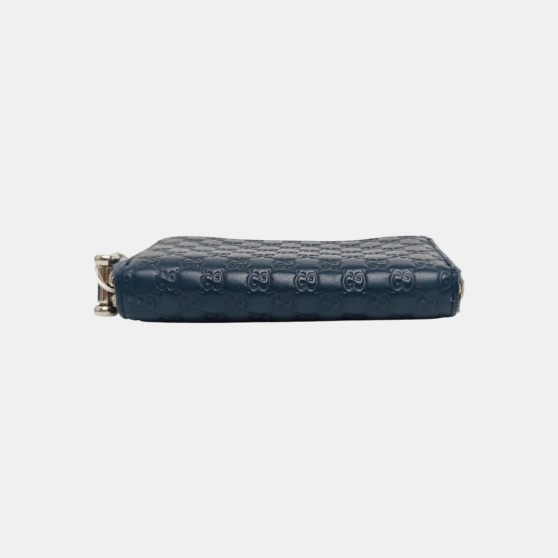 Monogram Calfskin Wallet Blue