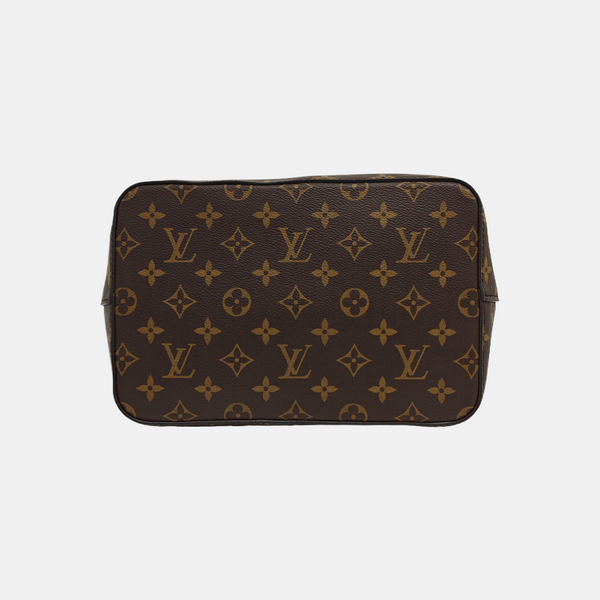 NÉONOÉ MM Monogram Coated Canvas Brown