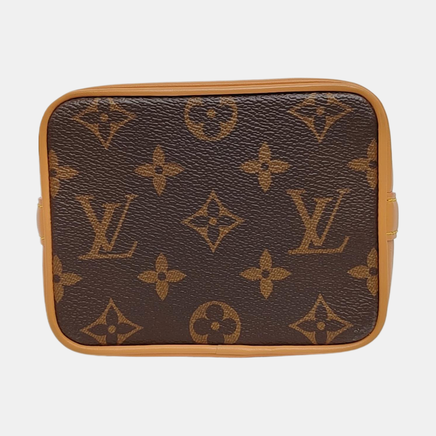 NOÉ Nano Monogram Coated Canvas Brown