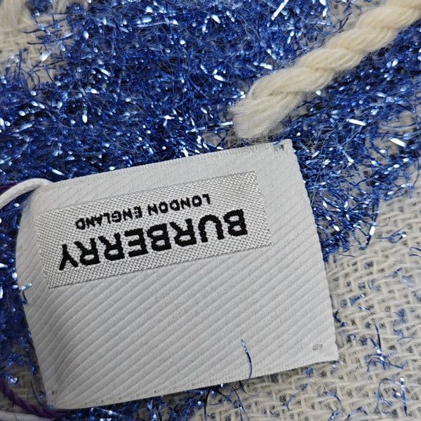 Nylon Scarf Blue