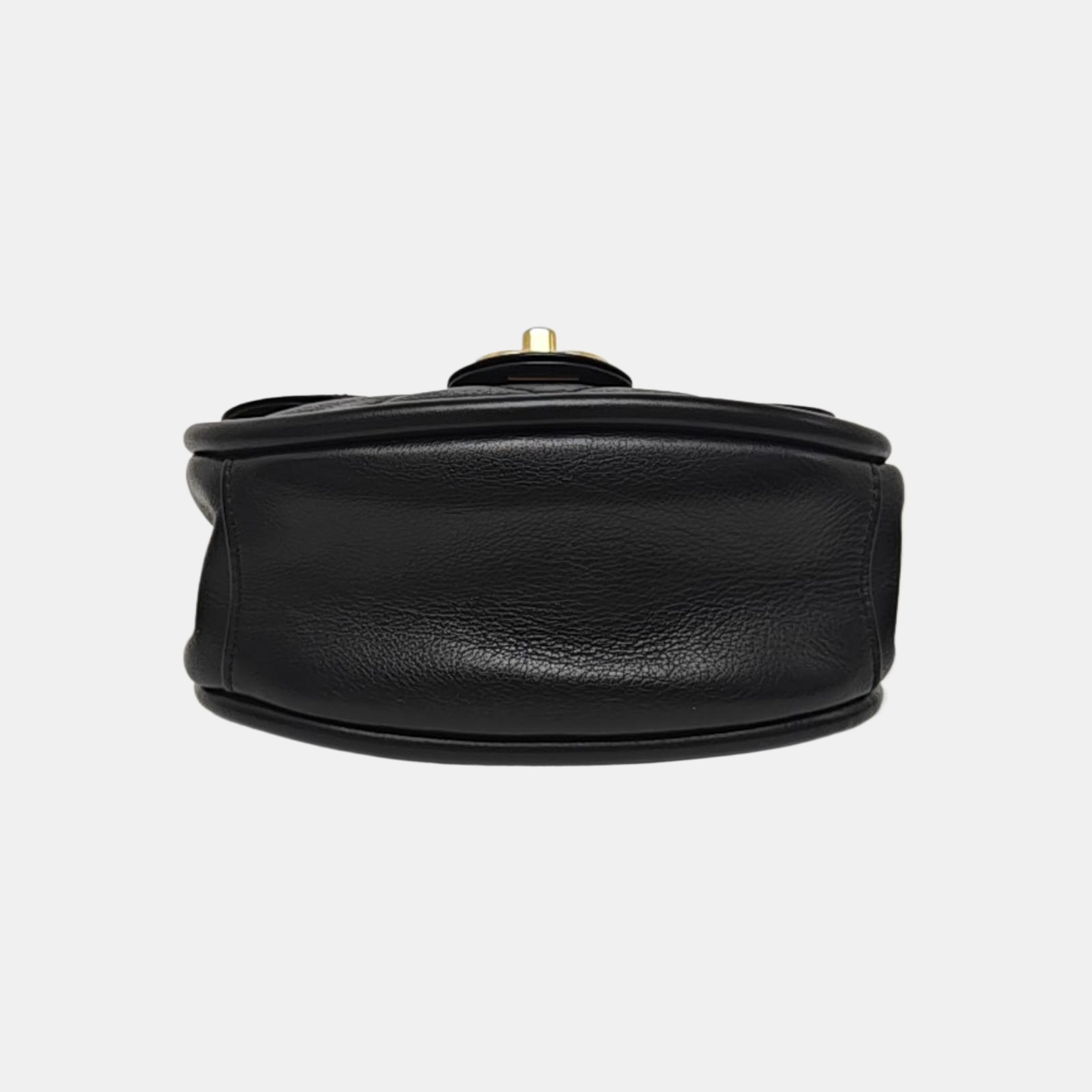 Quilted Calfskin Shoulder Bag Black