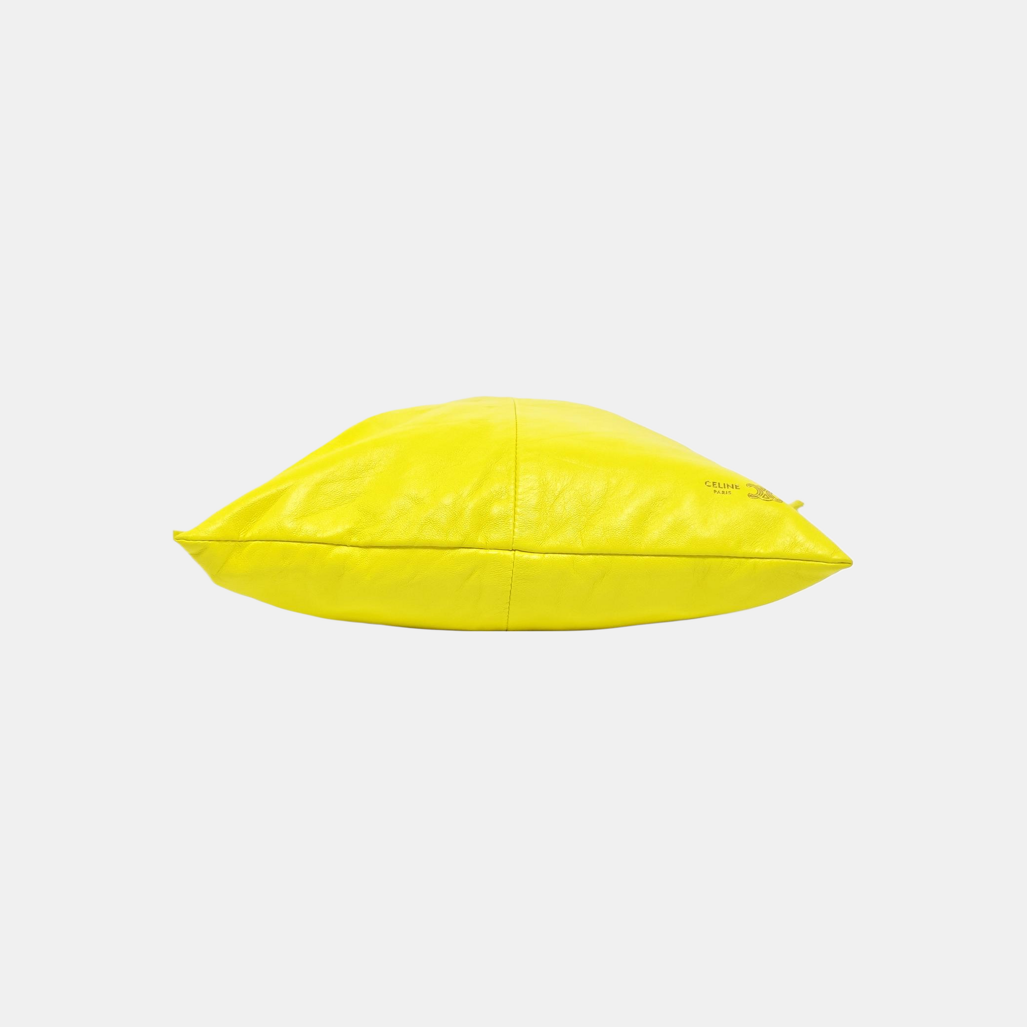 CRYSTAL POUCH Small Lambskin Yellow
