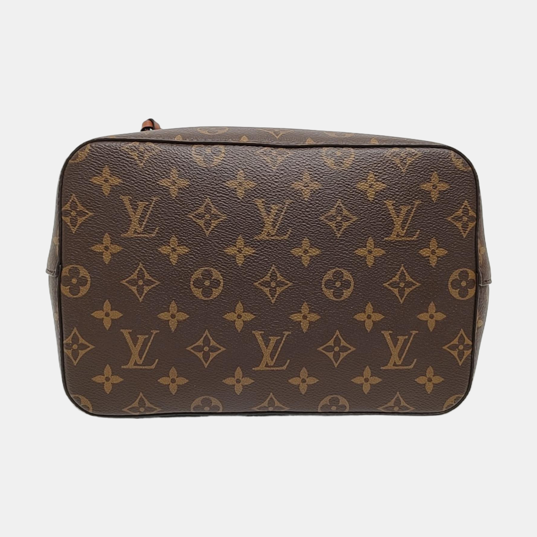 NÉONOÉ MM Monogram Coated Canvas Brown