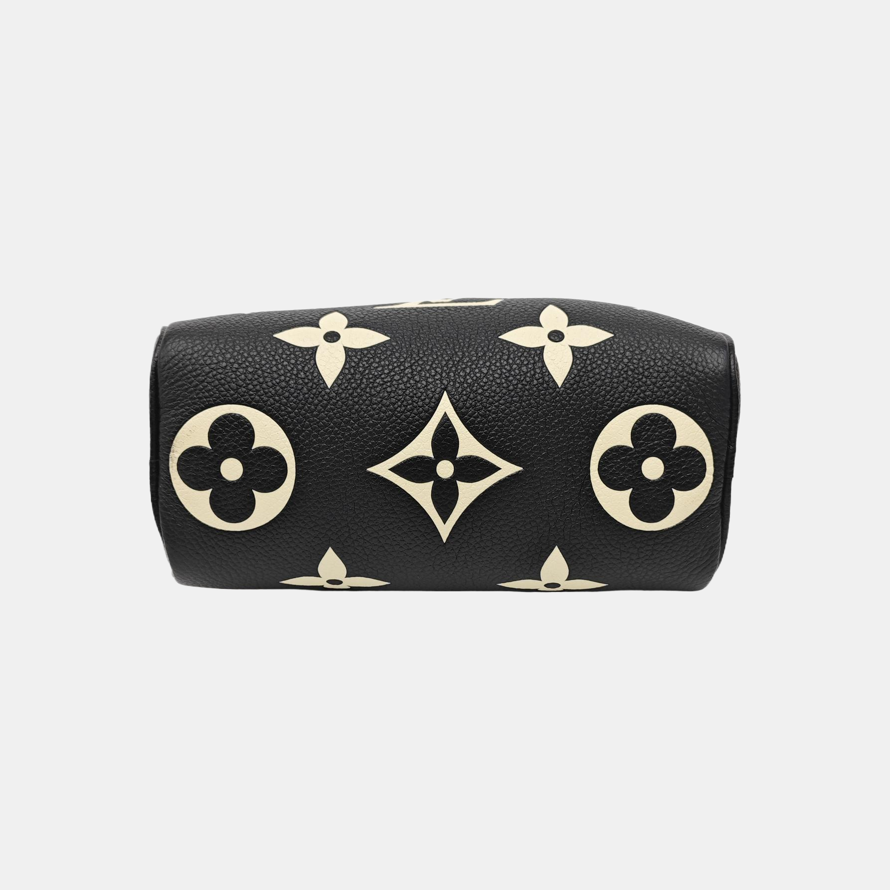 SPEEDY Nano Monogram Calfskin Black