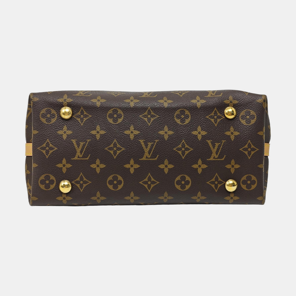 CARRYALL PM Monogram Coated Canvas Brown