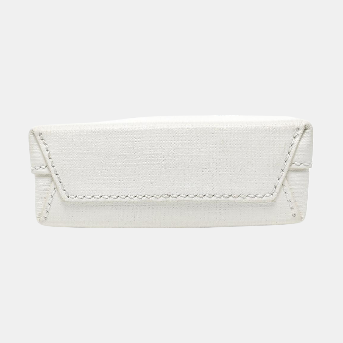 Shopping Bag Calfskin White