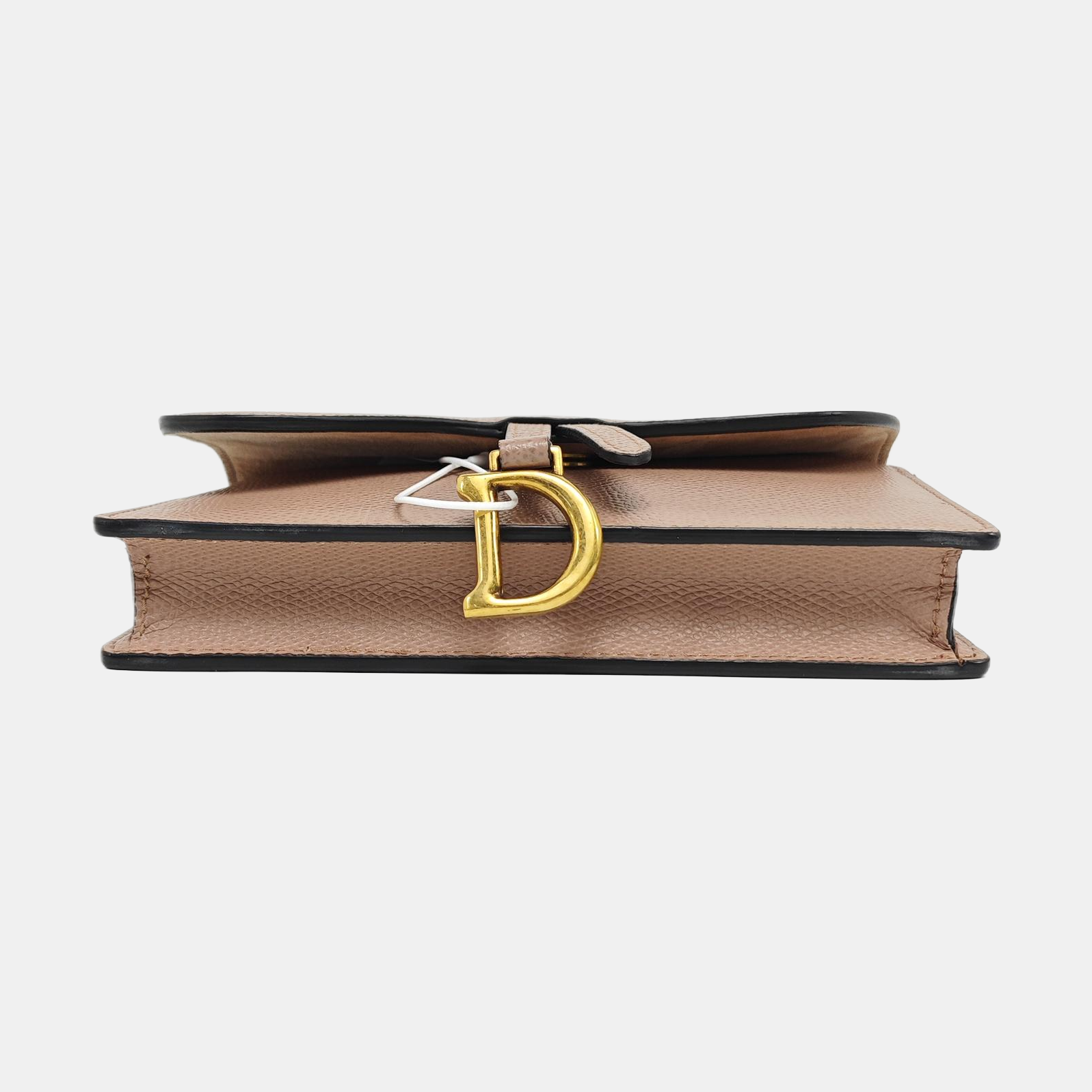 Authenticated pre-owned  Saddle Calfskin Pink - Belt Bag at Looply