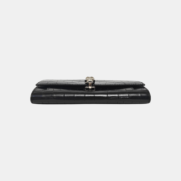Calfskin Shoulder Bag Black