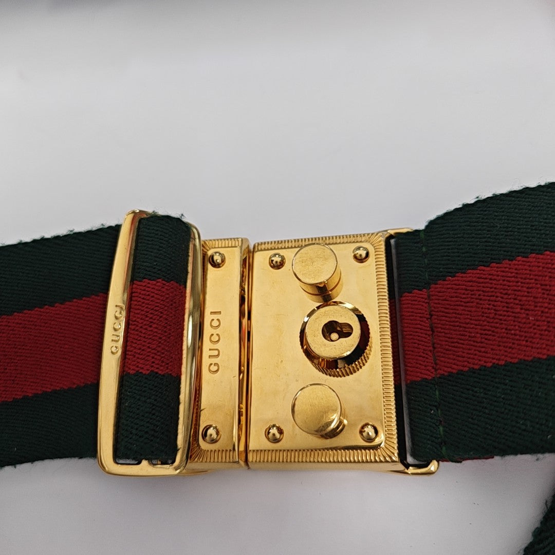 Fabric Belt Red