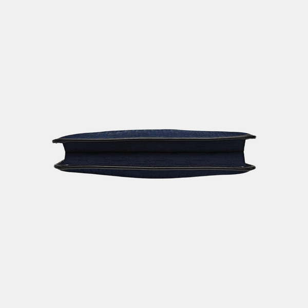 Vintage Honeycomb Oblique Canvas Blue