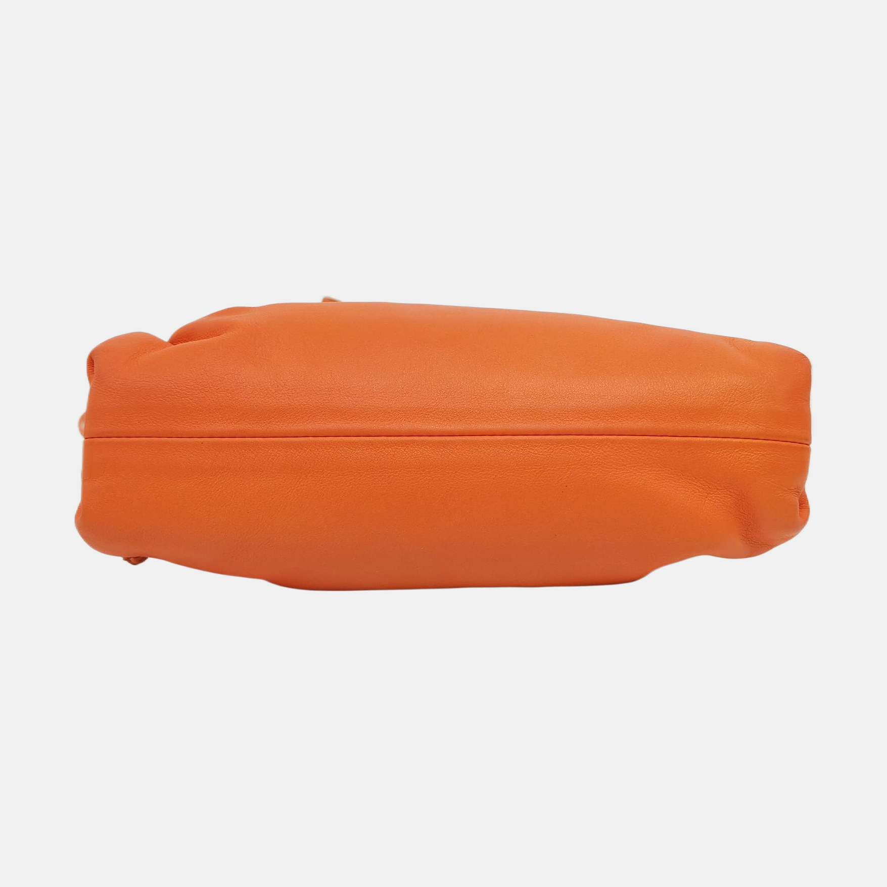 Authenticated pre-owned  The Pouch Mini Calfskin Orange - Crossbody Bag at Looply